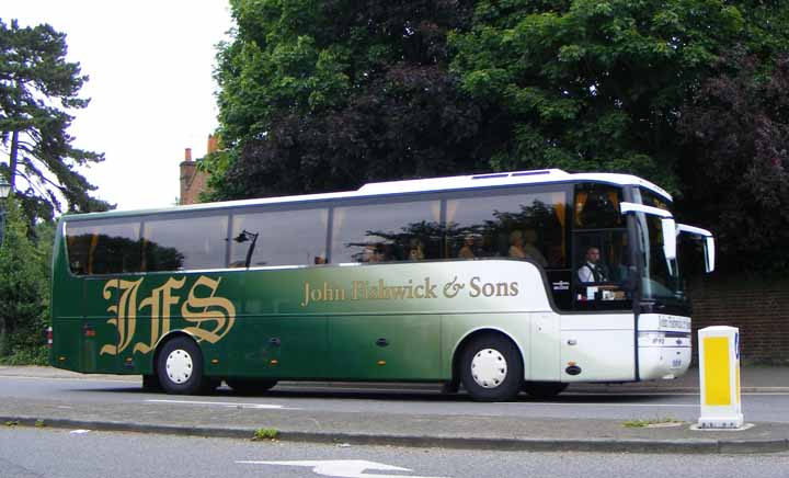 Fishwicks VDL SB4000 Van Hool YJ07JWF